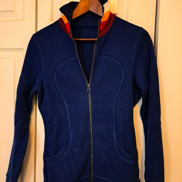 lululemon athletica Jackets & Blazers - Lululemon Full Zip-up Front Sweater/Jacket  Size Small